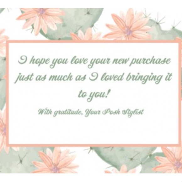 50 4X6 Cactus Thank You Cards PRICE IS FIRM - Picture 2 of 2